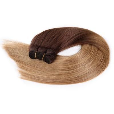 Silky Straight Ombre Color Brazilian Hair Weave 100% Remy Human Hair Weft