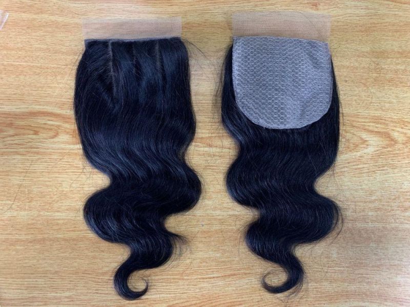 Wholesale Virgin Hair Short Inch 4X4 Closure Straight Hair Lace Closure Making Machine