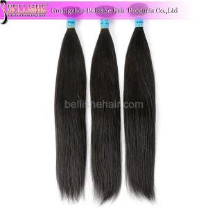High Quality Remy Human Hair Weft Peruvian Virgin Hair