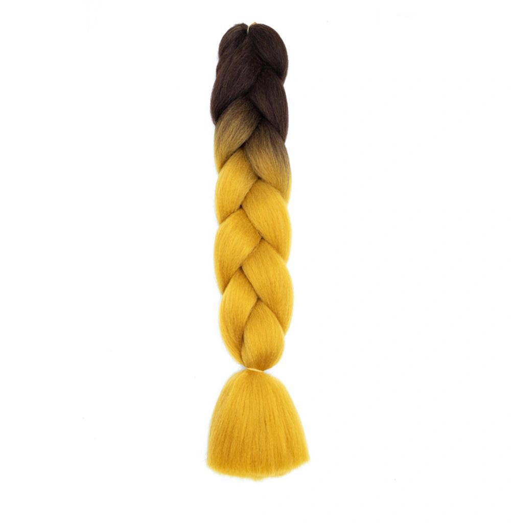 Wholesale Premium Fiber Hair Extensions Ombre Expression Jumbo Braids Bulk Braiding Hair