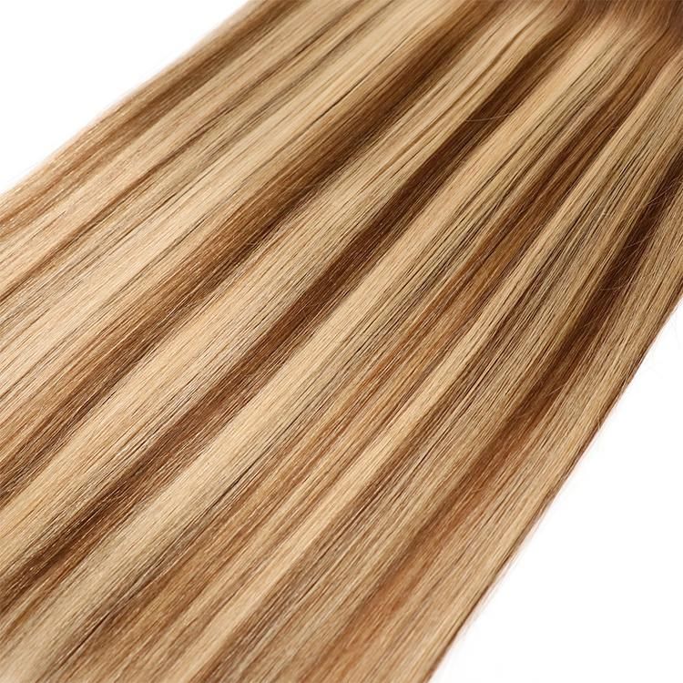 Wholesale Raw Unprocessed 100% Cuticle Aligned Human Hair Halo Hair Extensions