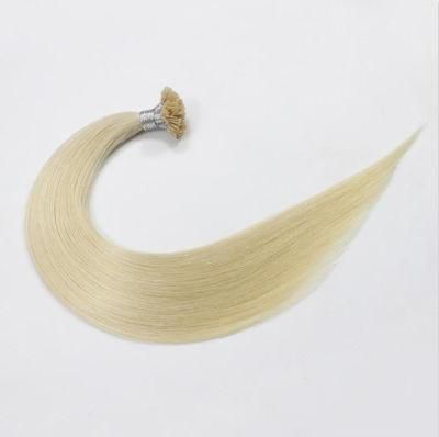 Pre Bonded Flat Tip Hair Extension Capsules Keratin Fusion Hair