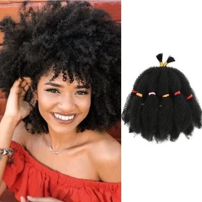 5PCS/Set Afro Kinky Crochet Braiding Hair Marley Braids Synthetic Hair Extension
