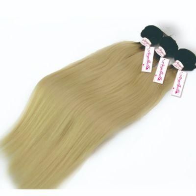 Angelbella St Silky Straight Human Hair 1b# 613# Raw Virgin Hair Bundles