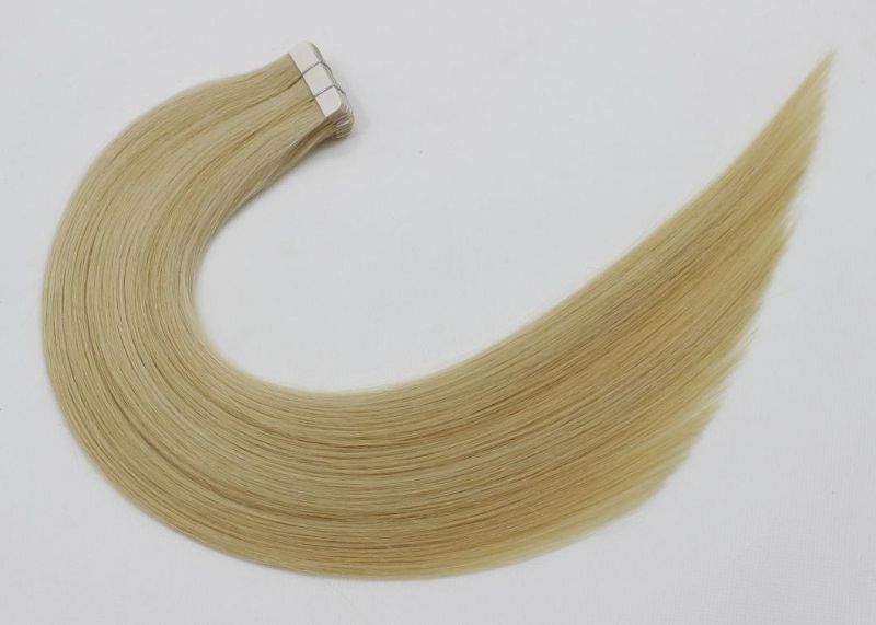 Tape in Extensions Brazilian Straight 100% Human Hair Bundles 24 Color Remy Human Hair Extensions