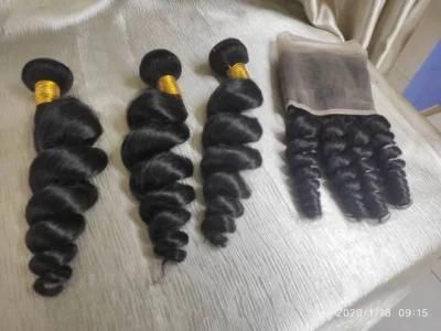 100% Brazilian Human Hair Loose Wave Hair Bundles