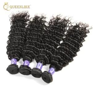 New Style Deep Wave Black Human Hair Malaysian Hair Extensions