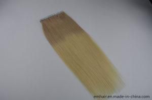 Best Selling Wholesale 100% Brazilian Virgin Remy PU T18 613# Hair Extension