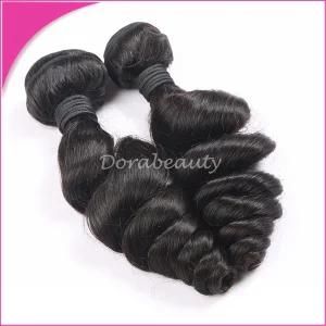 Top Remy Hair Weave Loose Wave Virgin Mongolian Hair