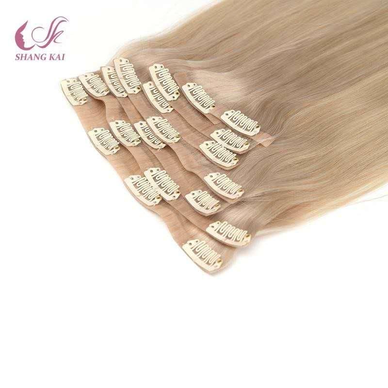 Virgin Remy Double Drawn Aligned Clip in Human Hair Extension