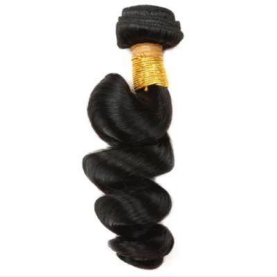 Riisca Hair Indian Body Wave Human Hair Weaves 100% Remy Hair Bundles 8-30 Inch Natural Black Color Bundles