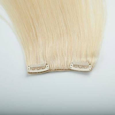 Wholesale Tip Hair Extensions, 100% Remy Human Hair Balayage Blonde Double Weft Seamless Clip in Hair Extensions.