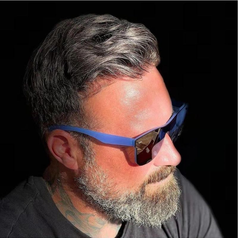 Kbeth 100% Indian Hair Silicone Base Replacement System Hair Wig for Men with Gary Toupee Human Hair Toupees for Old Men Ready to Ship