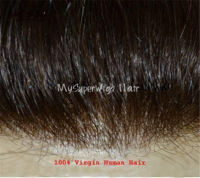 2022 Top Selling Most Natural Disposable Extra Thin Poly Skin Toupee