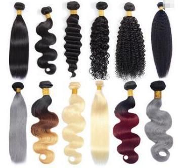 Cuticle Aligned Virgin Hair 100 Human Hair Bundles, Wholesale Remy Hair Bundles