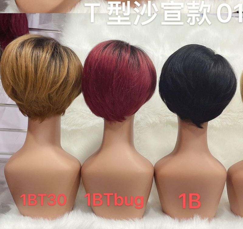 10A Blonde Wig Short Wigs Human Hair Lace Front