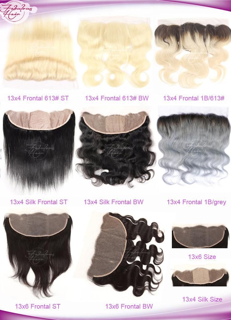 Body Wave Brazilian Human Hair 13X4 Hair Lace Frontal