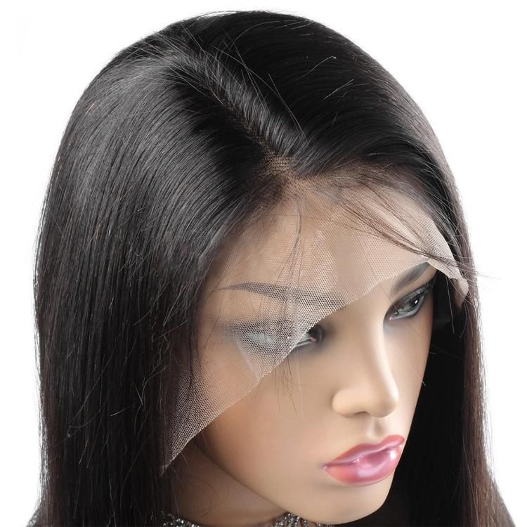 Factory Wholesale Good Price High Quality 8A Brazil Human Hair Wig Straight 150% Remy 13*4 Hair Wig