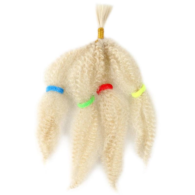 5PCS/Set Afro Kinky Crochet Braiding Hair Marley Braids Synthetic Hair Extension