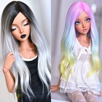 BJD Doll Wig Blythe Dolls Wigs Hair SD Doll Wigs High Temperature Silk Doll Wig