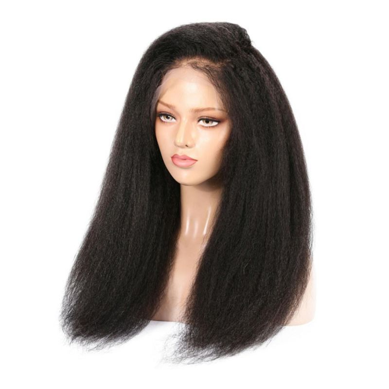 Straight Virgin Human Hair Lace Frontal Wig Brazilian Hair Wigs