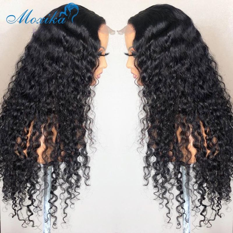 Deep Wave Wig Human Hair Lace 13X6 Lace Front Wig