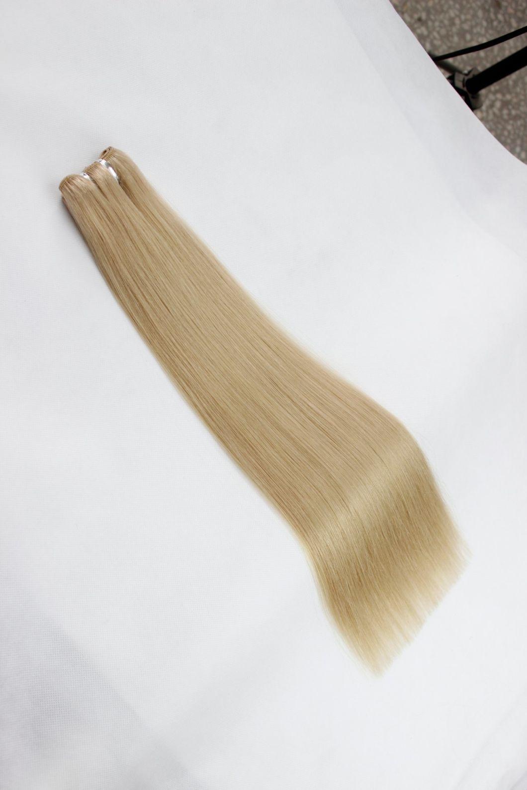 Brazilian Straight Human Hair Hair Bundles Brown Color Remy Human Hair Weaving Bundles Extensions