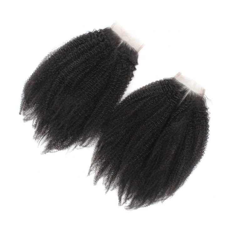 Kbeth Afro Kinky 4*4 Transparent Lace 10 Inch Closure Cheap Price Femme Toupees From China Xuchang Factory Wholesale