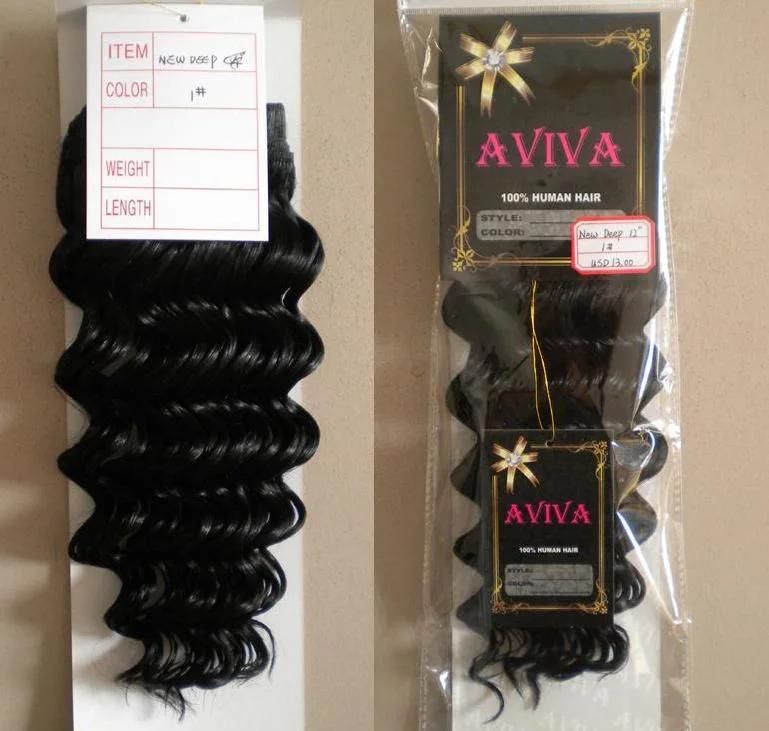 Deep Wave Virgin Hair Human Hair Extension Hair Weft Hair Weaving