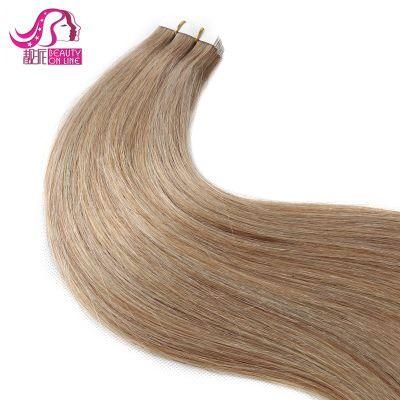 Top Quality Double Drawn Virgin Remy Quality Highlight Tape Hair Extensions