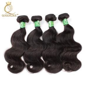 Natural Remy Human Indian Virgin Body Wave Hair Extensions