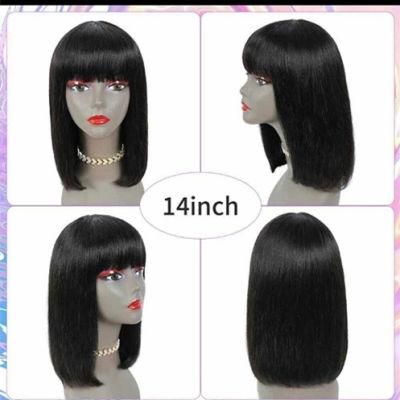 Raw Brazilian Human Hair Wig for Ladies