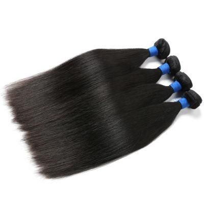 Unprocessed Remy Straight Brazilian Hair Bundles Lace Frontal Mink Virgin Cuticle Aligned Hair Human Weave Bundles with Closure