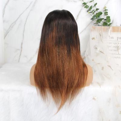 Human Short Straight Bob Wigs with Bangs Brazilian Hair Wigs for Women Ombre T1b/Bg 1b 99j Blonde Wigs Wigbow Ships for Free