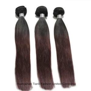 30&quot; Human Virgin Hair Extension Ombre 3tone Straight Hair
