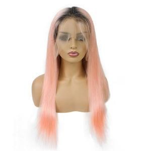 Ombre Color Full Lace Wig Human Peruvian Virgin Hair Growth Raw Virgin Hair