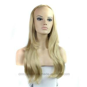 Best Quality Full Lace Wig Fashion Long 1/2 Lace Wig