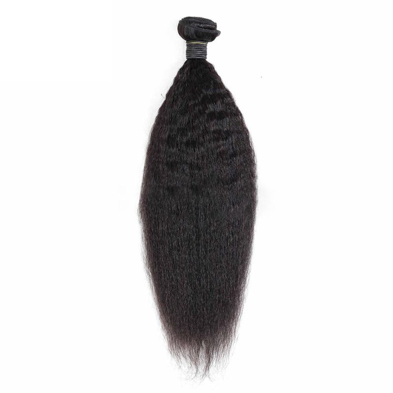 100% Virgin Hair Cuticle Aligned Mink Brazilian Hair Kinky Straight Hair