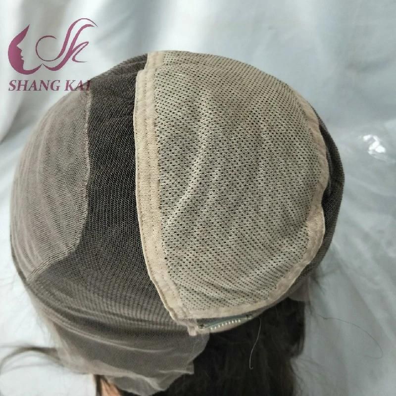 Remy Natural Raw Brazilian Virgin Hair Water Wave Wholesale Silk Top Human Hair Full Lace Front Wigs