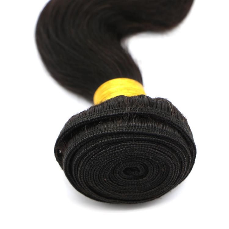 Cheap 1b Body Wave Brazilian Human Hair Weave