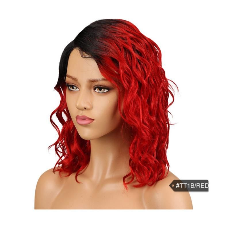 Wholesale Ombre Lace Frontal Kinky Curly Human Hair Wigs