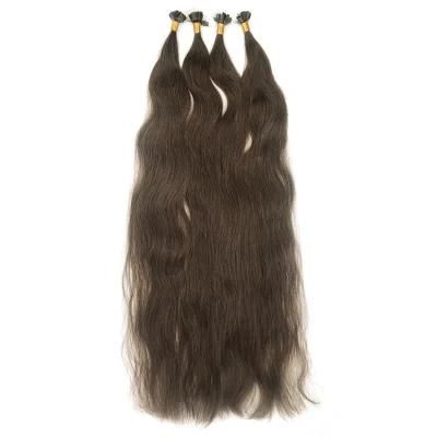 Wholesale Raw Remy Virgin Human Hair Natural Wavy Flat Tip Hair Extension