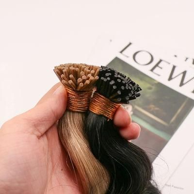 Raw Unprocessed Virgin Hair Body Wave I-Tip Human Hair Extension