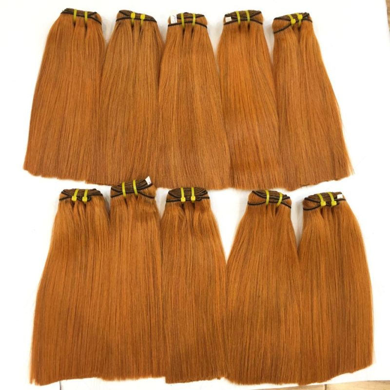 Hair Bundles with Closure 100% Brazilian Hair Best Quality Bone Straight Colored Remy Hair