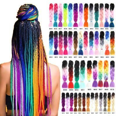 Wholesale Xpression Braiding Hair Braiding Hair Synthetic Jumbo Braiding Hair