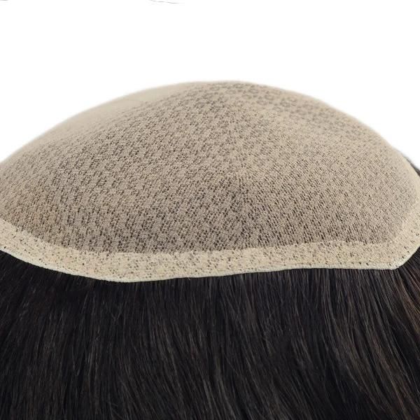 Invisible Knots Silk Top All Over High Top Women′s Hair System