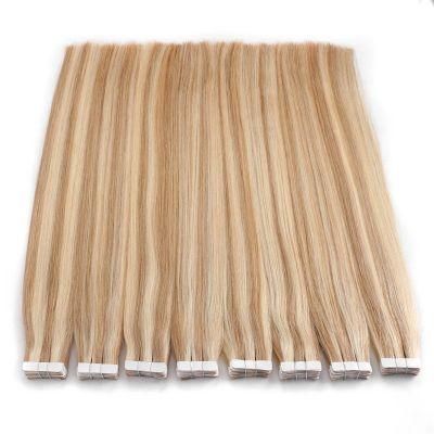 Top Quality 100% Human Soft Skin Weft Remy Tape Hair Extension