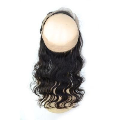 Angelbella New Arrival Virgin Human Hair Frontals Natural Black Lace Frontal