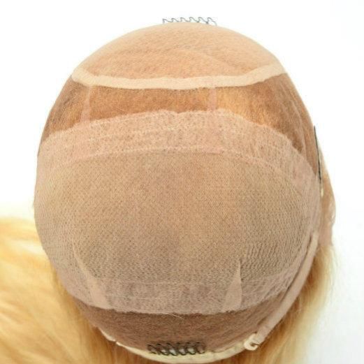 French Lace with Silk Top Adjustable Band Wig Remy Human Hair Extension