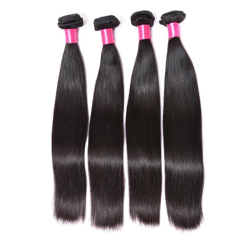 100% Human Hair Bundles Brazilian Hair Cuticle Aligned Raw Virgin Hair